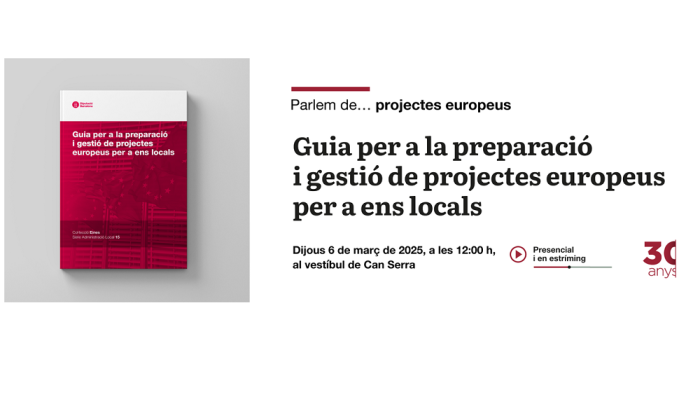 Parlem de projectes europeus Presentació Guia